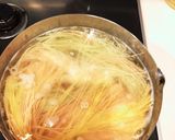 肉味噌汁なしそうめん作り方13写真