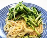 肉味噌汁なしそうめん作り方15写真