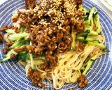 肉味噌汁なしそうめん作り方16写真