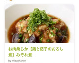 お肉柔らか【鶏と茄子のおろし煮】みぞれ煮作り方13写真