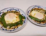 絹さやの卵とじ作り方6写真