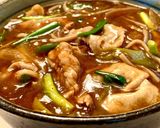 残したカレーで絶品カレー南蛮そば＊うどん作り方9写真