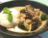吉川なすとズッキーニのグリーンカレー作り方9写真