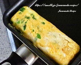 ネギと生姜の卵焼き作り方3写真