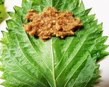 青しそ甘味噌巻き☆作り方3写真