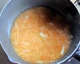 温泉卵とフライドオニオンの味噌汁作り方7写真