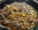 しゃきしゃきゴボウと豚肉の柚胡椒炒め作り方4写真