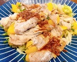 豆苗とパプリカと豚キャベの蒸し焼き作り方4写真