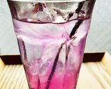 ウィスキーのバタフライピーティー割り♪作り方3写真