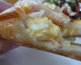 ホットサンドで作る☆ハム＆卵作り方5写真