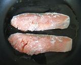 鮭のニンニクバター醤油ムニエル作り方10写真