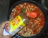 ポークビーンズ♪簡単ひき肉トマト缶で作り方9写真