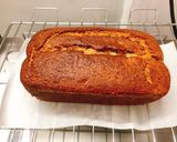 キャラメル+バナナパウンドケーキ作り方11写真
