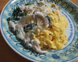 幼児食にも！クリームソースのオムライス作り方8写真