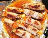 ＃ヘルシー＃時短えのきと人参の豚肉巻き作り方5写真