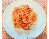 イタリアン切干大根☆切干大根のナポリタン作り方5写真
