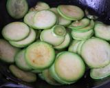 簡単♪ズッキーニの醤油柚子こしょう炒め作り方2写真