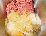 豚ひき肉で♡トマト煮込みハンバーグ作り方2写真