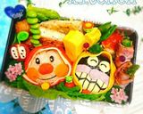 ジャムおじさんとバタコさん弁当作り方24写真