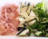 鶏肉と夏野菜の黒酢あん作り方1写真