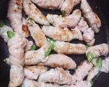 弁当★スナップエンドウ旨塩肉巻き★レモン作り方2写真
