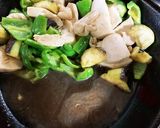 鶏肉と夏野菜の黒酢あん作り方5写真