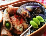 弁当★スナップエンドウ旨塩肉巻き★レモン作り方6写真