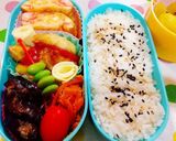 お弁当にカニかまの卵焼き♥️作り方6写真