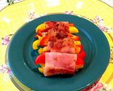 パプリカベーコン巻き お弁当 低カロリー作り方3写真