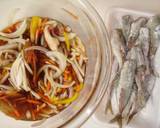 小鯵の甘酢あんかけ(揚げだし風豆腐付き）作り方3写真