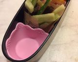 パプリカベーコン巻き弁当 詰め方作り方9写真