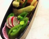 パプリカベーコン巻き弁当 詰め方作り方10写真