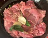 ローストチキン レモンセージソース作り方6写真