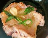 ローストチキン レモンセージソース作り方7写真