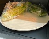 たこと水菜のずぼらサラダ作り方1写真