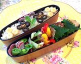 パプリカベーコン巻き弁当 詰め方作り方11写真