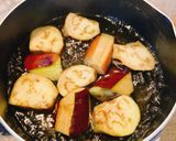 簡単副菜☆ナスの甘辛味噌和え作り方2写真