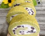 酢効果で驚く程ふわふわ♡苺シフォンロール作り方22写真