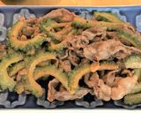 ゴーヤと牛肉のマヨ醤油炒め作り方8写真