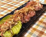ぶりアボカドみょうがのナンプラー和え作り方2写真
