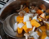 かぼちゃの味噌仕立てスープ作り方2写真