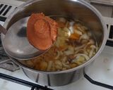 かぼちゃの味噌仕立てスープ作り方3写真