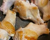 手羽元親子のスタミナ黒酢煮作り方2写真