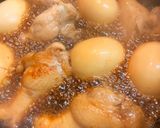 手羽元親子のスタミナ黒酢煮作り方4写真