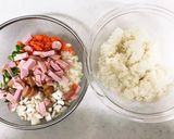 具沢山チャーハン作り方1写真
