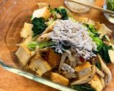 厚揚げと青梗菜のみぞれがけ作り方11写真