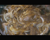 りんごを使った豚肉の生姜焼き丼ぶり作り方6写真
