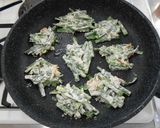 【野菜】にらせんべい作り方4写真