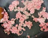 なすとひき肉味噌炒め作り方1写真