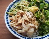オクラ・胸肉の具沢山ぶっかけ素麺♪作り方7写真